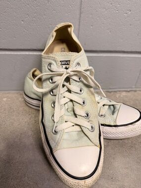 Converse All Star Low Top Sneakers in Light Mint Women’s 8.5/Mens 6.5